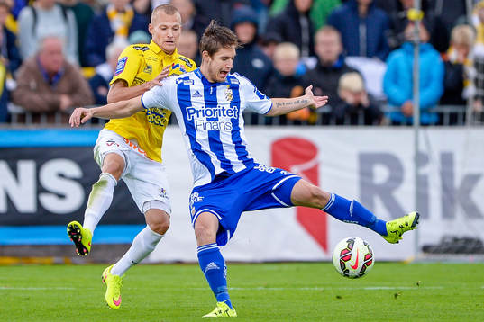 Falkenbergs Rasmus Sjöstedt och IFK Göteborgs Gustav