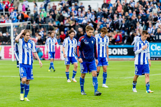 IFK Göteborgs spelare deppar