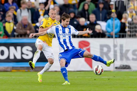 Falkenbergs Rasmus Sjöstedt och IFK Göteborgs Victor