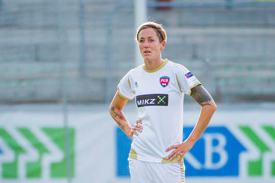FC Rosengårds Therese Sjögran deppar
