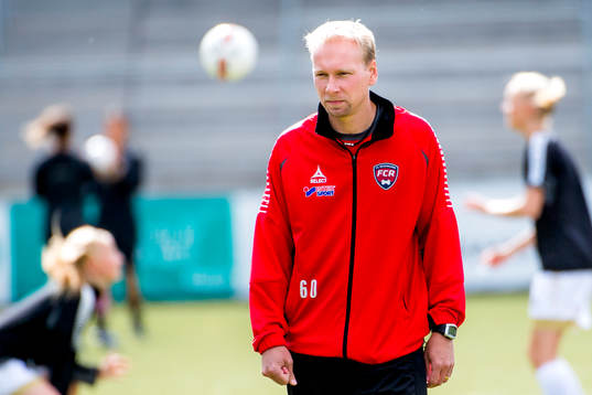 FC Rosengårds assisterande tränare Daniel Nilsson