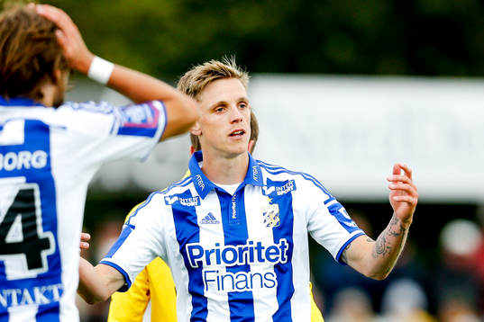 IFK Göteborgs Sören Rieks deppar