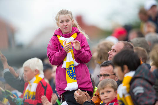 En Falkenbergs supporter