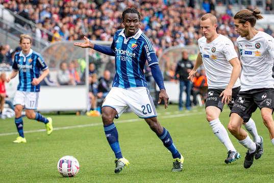 Djurgårdens Sam Johnson