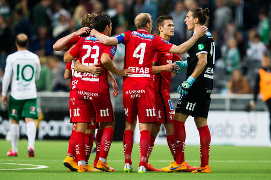 Norrköpings David Boo Wiklander, Andreas Johansson, Arnor
