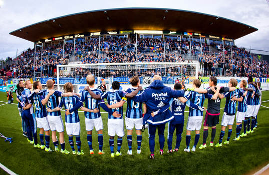 Djurgårdens Jesper Karlström, Daniel Berntsen, Sebastian