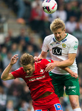 Norrköpings David Boo Wiklander och Norrköpings