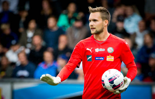 Örebros målvakt Oscar Jansson