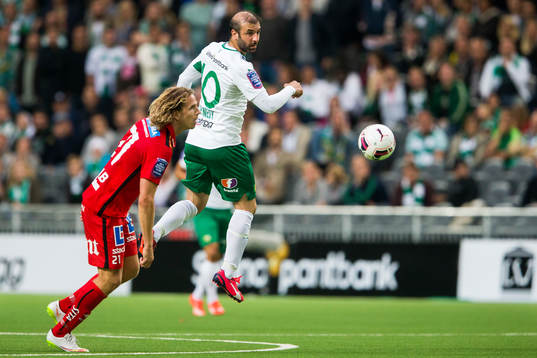 Hammarbys Kennedy Bakircioglu och Norrköpings Andreas