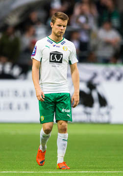 Hammarbys Måns Söderqvist ser deppig ut