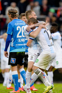 Gefles David Fällman jublar