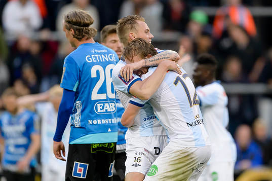 Gefles David Fällman jublar