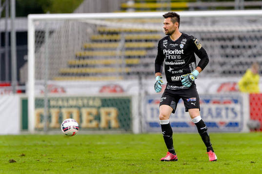 Halmstads målvakt Stojan Lukic