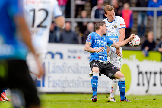Halmstads James Keene och Gefles Jens Portin