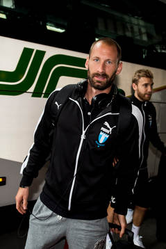 Malmö FFs målvakt Johan Wiland