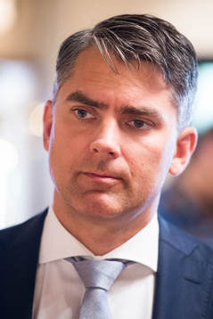 Malmö FFs VD Niclas Carlnén när han