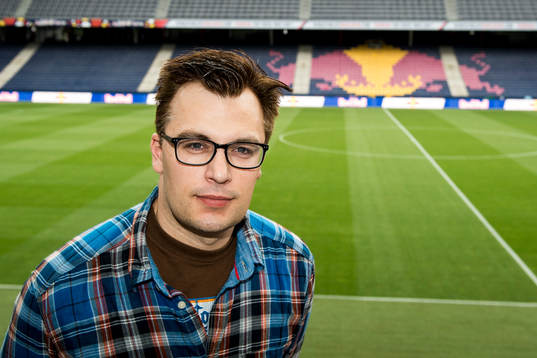 Bylinebild, Christoffer Ekmark, reporter Skånska Dagbladet
