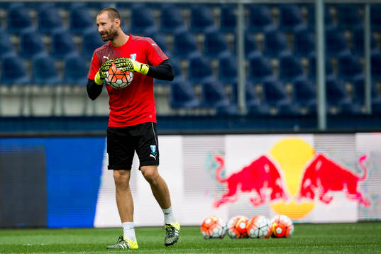 Malmö FFs  målvakt Johan Wiland