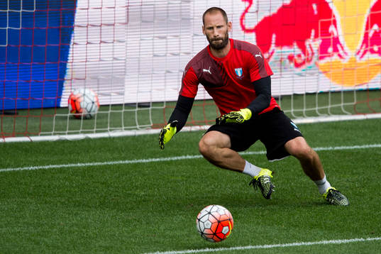 Malmö FFs  målvakt Johan Wiland