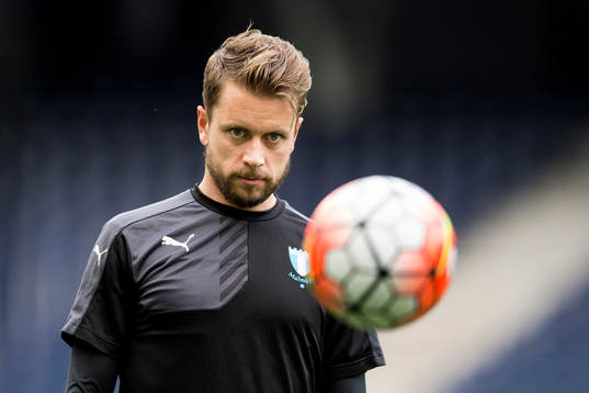 Malmö FFs Kári Árnason