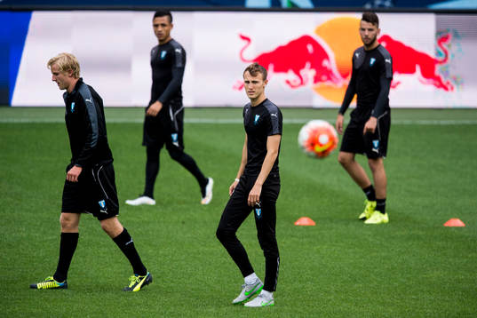 Malmö FFs Franz Brorsson, Victor Yoshimar Yotun Flores,