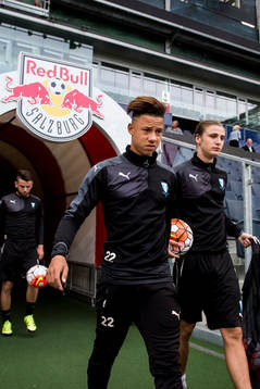 Malmö FFs Tobias Sana och Pawel Cibicki