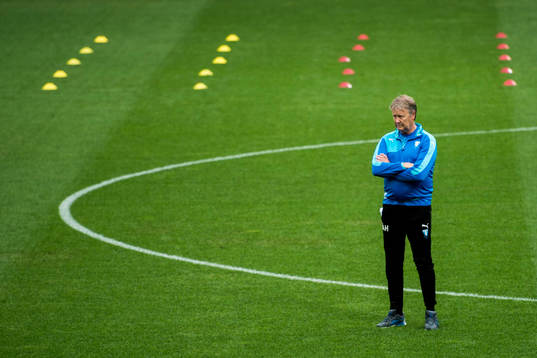 Bläddra bland fler bilder av Fotboll, Champions League, Kval, Malmö FF, Ankomst, Träning & Presskonferens
