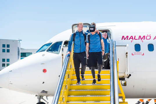 IFK Göteborgs Gustav Engvall och Emil Salomonsson stiger