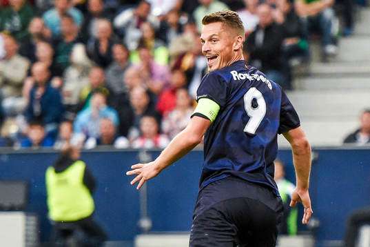 Malmö FFs Markus Rosenberg jublar