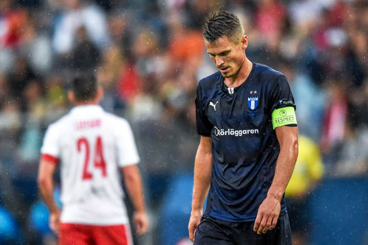 Malmö FFs Markus Rosenberg deppar