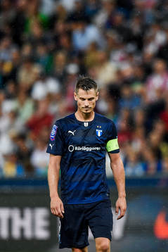 Malmö FFs Markus Rosenberg deppar