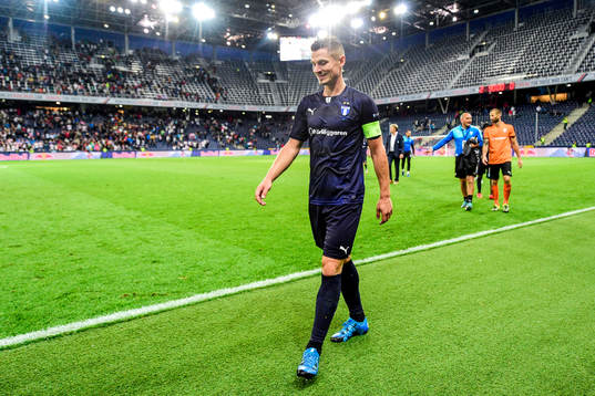 Malmö FFs Markus Rosenberg deppar