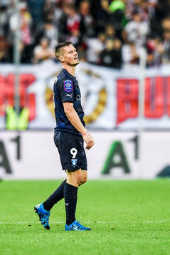 Malmö FFs Markus Rosenberg deppar