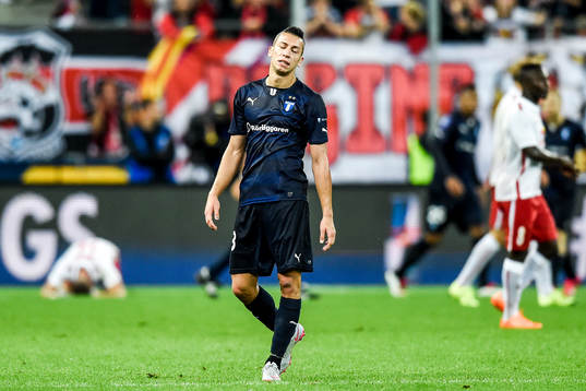 Malmö FFs Nikola Djurjic deppar