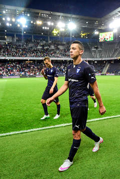 Malmö FFs Nikola Djurjic deppar