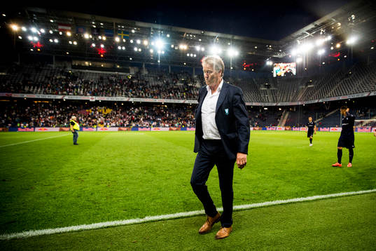 Malmö FFs tränare Åge Hareide deppar när han lämnar