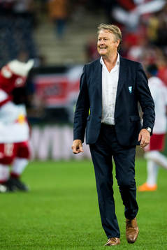 Malmö FFs tränare Åge Hareide deppar