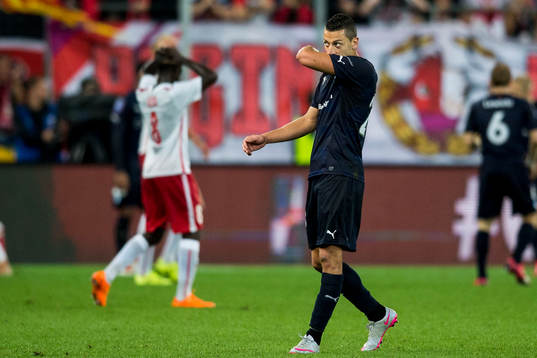 Malmö FFs Nikola Djurjic deppar