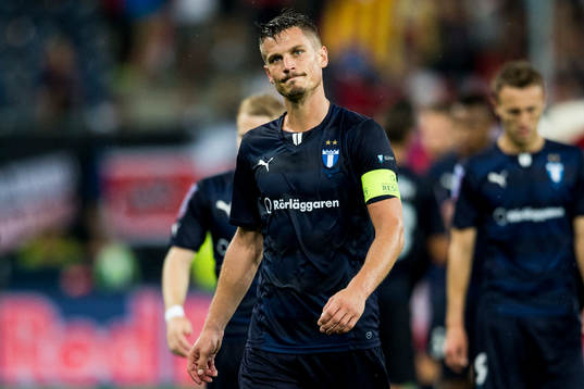Malmö FFs Markus Rosenberg deppar