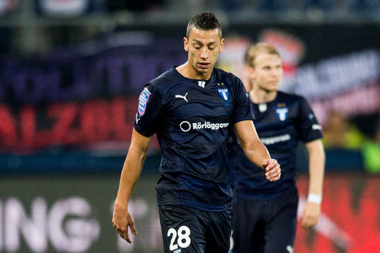Malmö FFs Nikola Djurjic deppar