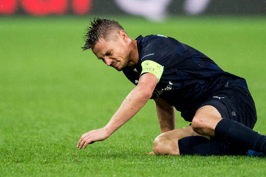 Malmö FFs Markus Rosenberg deppar