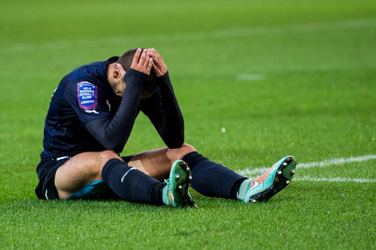 Malmö FFs Vladimir Rodic deppar