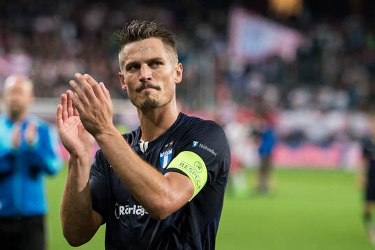 Malmö FFs Markus Rosenberg tackar publiken