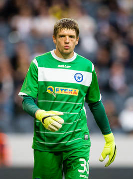 Atromitos målvakt Andrei Gorbunov