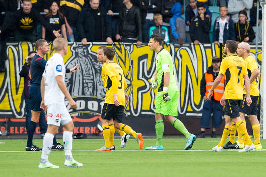 Elfsborgs spelare irriterade