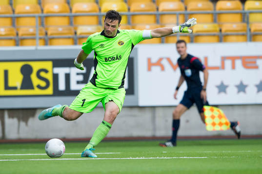 Elfsborgs målvakt Kevin Stuhr Ellegaard