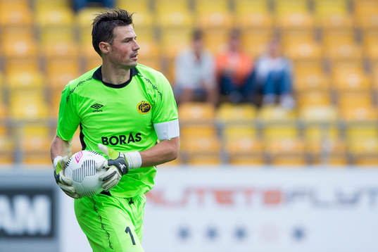 Elfsborgs målvakt Kevin Stuhr Ellegaard