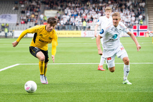 Elfsborgs Arber Zeneli och Odds Thomas Grögaard