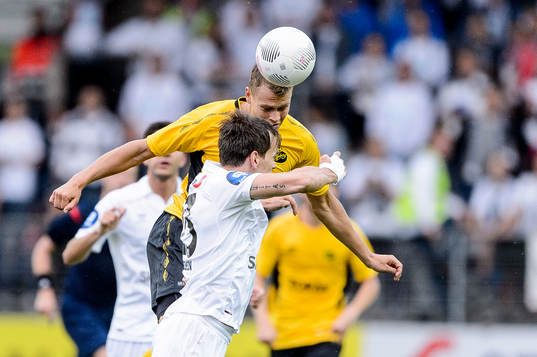 Elfsborgs Viktor Claesson och Odds Lars-Kristian Eriksen