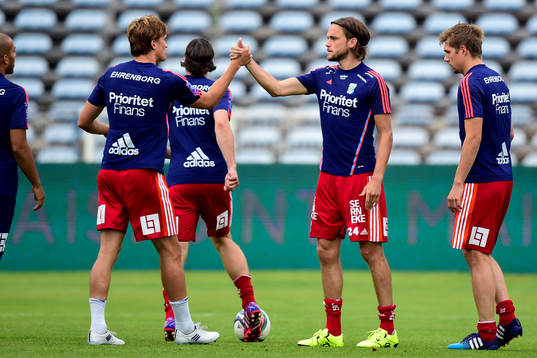 IFK Göteborgs Thomas Rogne och Tom Pettersson
